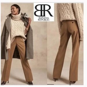 Banana Republic Women’s Logan Trousers | Brown, Petite 2
